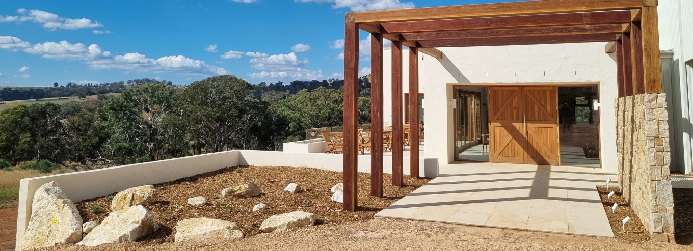 Entrance to Canobolas Wines cellar door